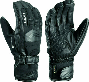 Smučarske rokavice Leki Phase S Black 8,5 Smučarske rokavice - 1