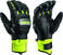 Ski Gloves Leki Worldcup Race Ti S Speed System Black/Ice Lemon 9,5 Ski Gloves