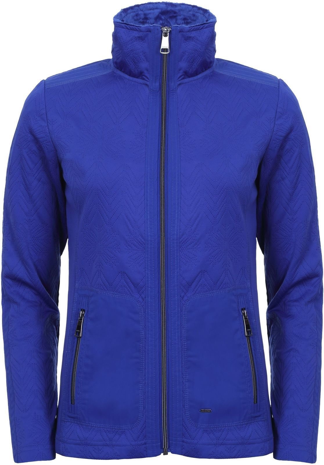 T-shirt/casaco com capuz para esqui Luhta Haarla Womens Sweater Royal Blue M Ponte