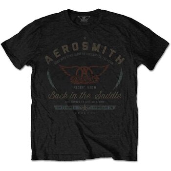 T-krekls Aerosmith Back in the Saddle Black 3XL T-krekls - 1