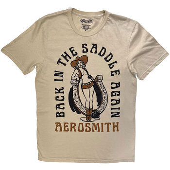 T-Shirt Aerosmith Back In The Saddle Sand M T-Shirt - 1