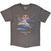 T-shirt Aerosmith Summer Tour '85 (Back Print) T-shirt à manches courtes Charcoal Grey S