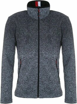 T-shirt/casaco com capuz para esqui Luhta Kaivola Mens Sweater Lead Grey M Ponte - 1