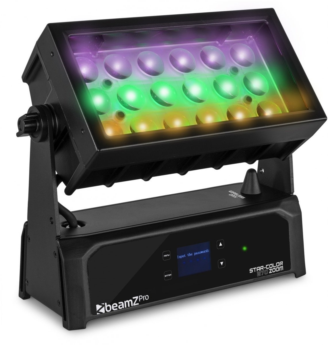 LED-lysbjælke BeamZ Star-Color 270Z Wash Zoom 18x 15W 4-in-1 IP65