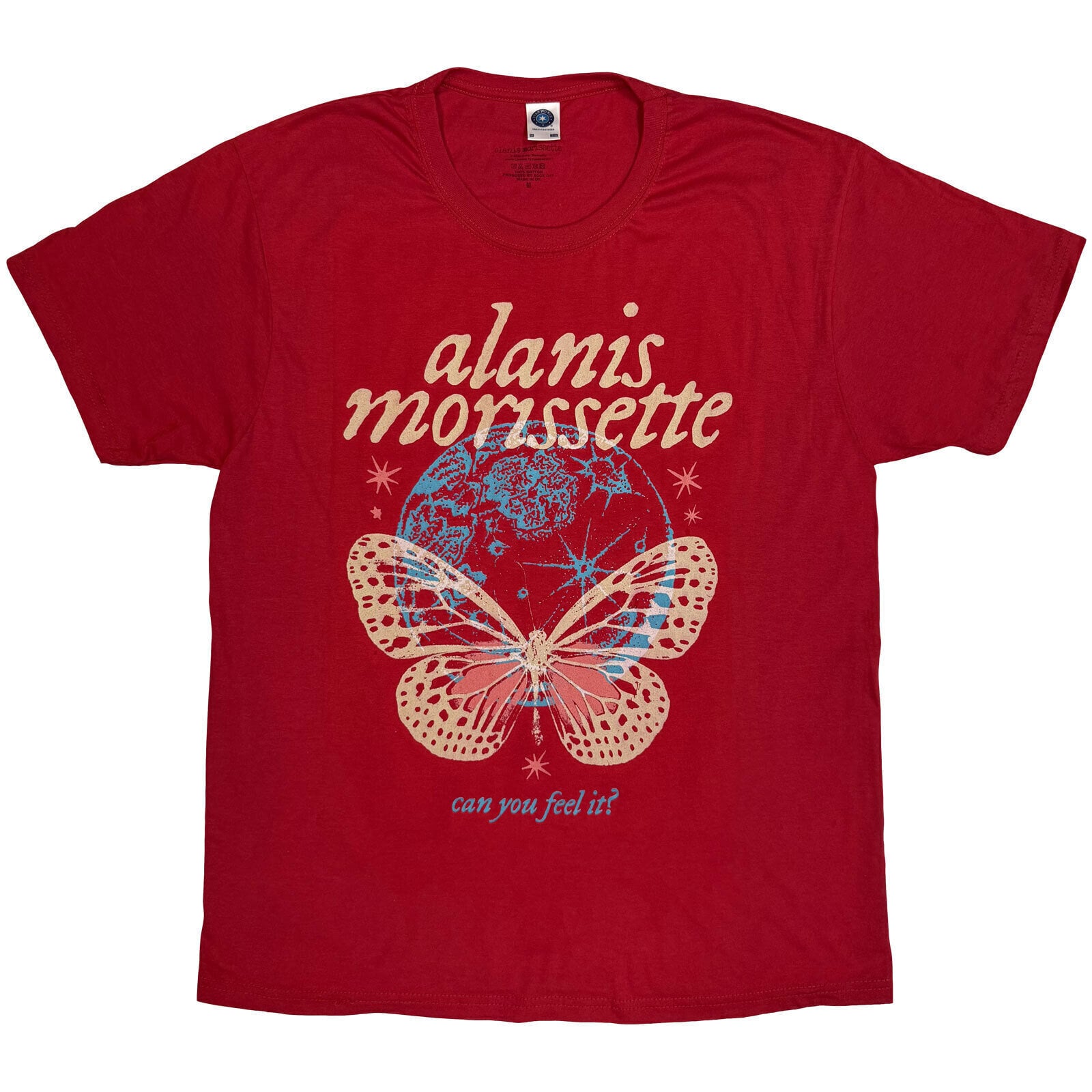 Majica Alanis Morissette Can You Feel It Red M Majica