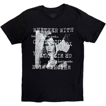 Camiseta de manga corta Alanis Morissette Whether With Camiseta de manga corta Black 2XL - 1