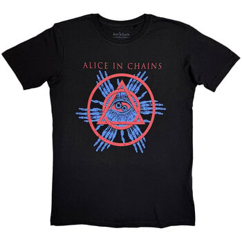 T-särk Alice In Chains Circle Triangle Black M T-särk - 1
