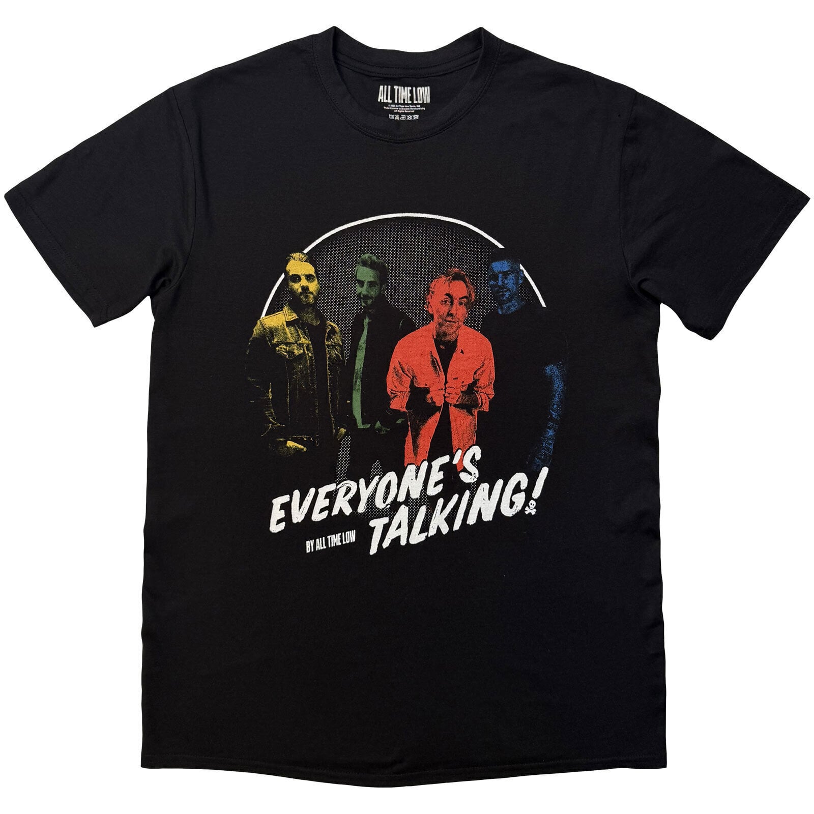 T-särk All Time Low Everyones Talking Black XL T-särk