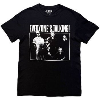 T-Shirt All Time Low Everyones Talking World Tour (Back Print) Black XL T-Shirt - 1