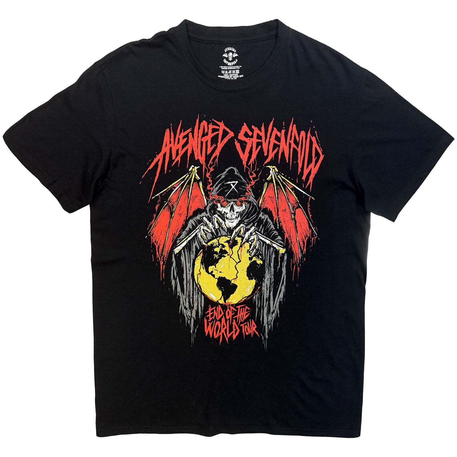 Πουκάμισο Avenged Sevenfold End Of The World Tour Black XL Πουκάμισο