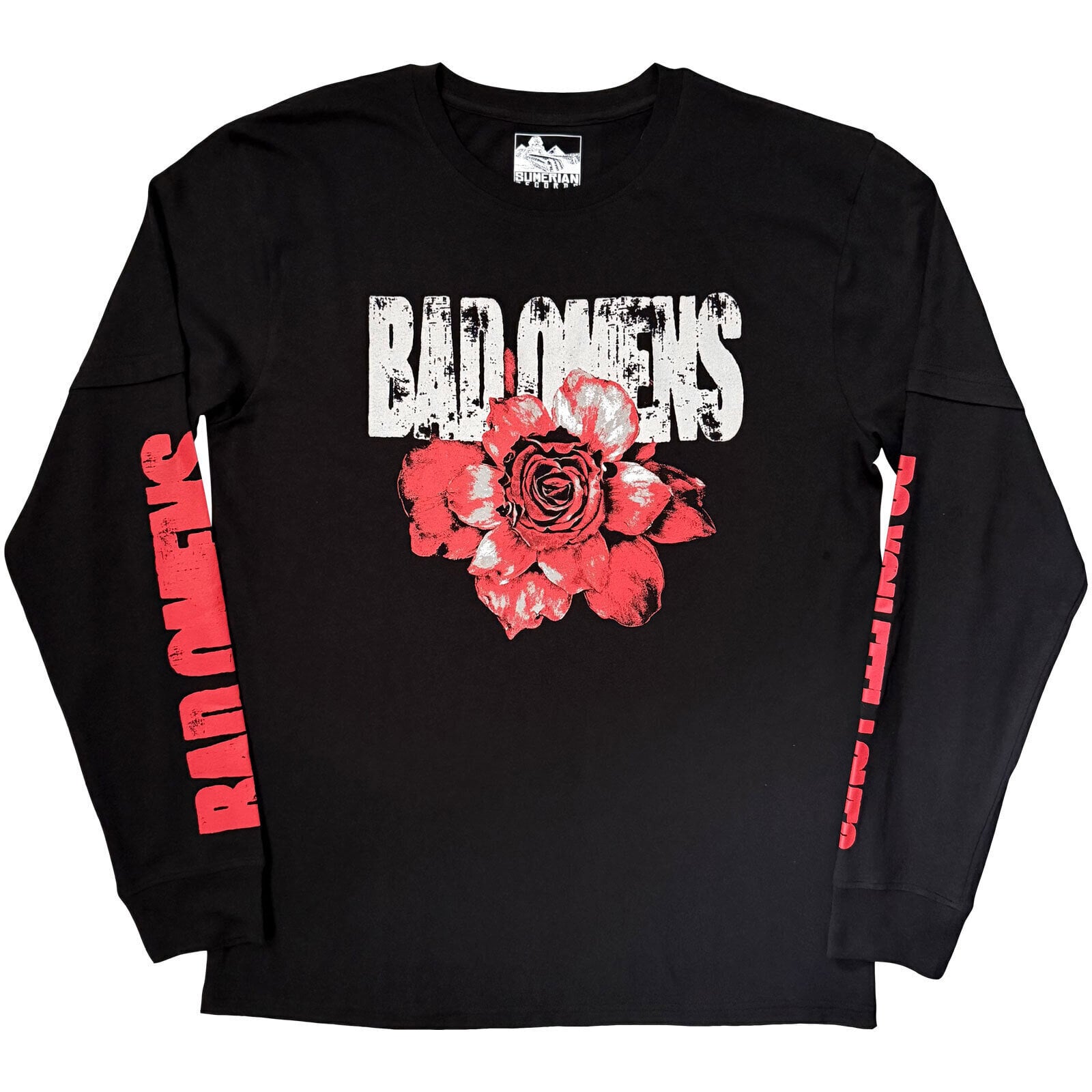 T-krekls Bad Omens Do You Feel Love? (Sleeve Print) Black M T-krekls