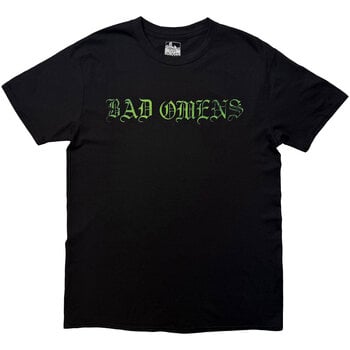 T-särk Bad Omens Green Angel (Back Print) Black L T-särk - 1