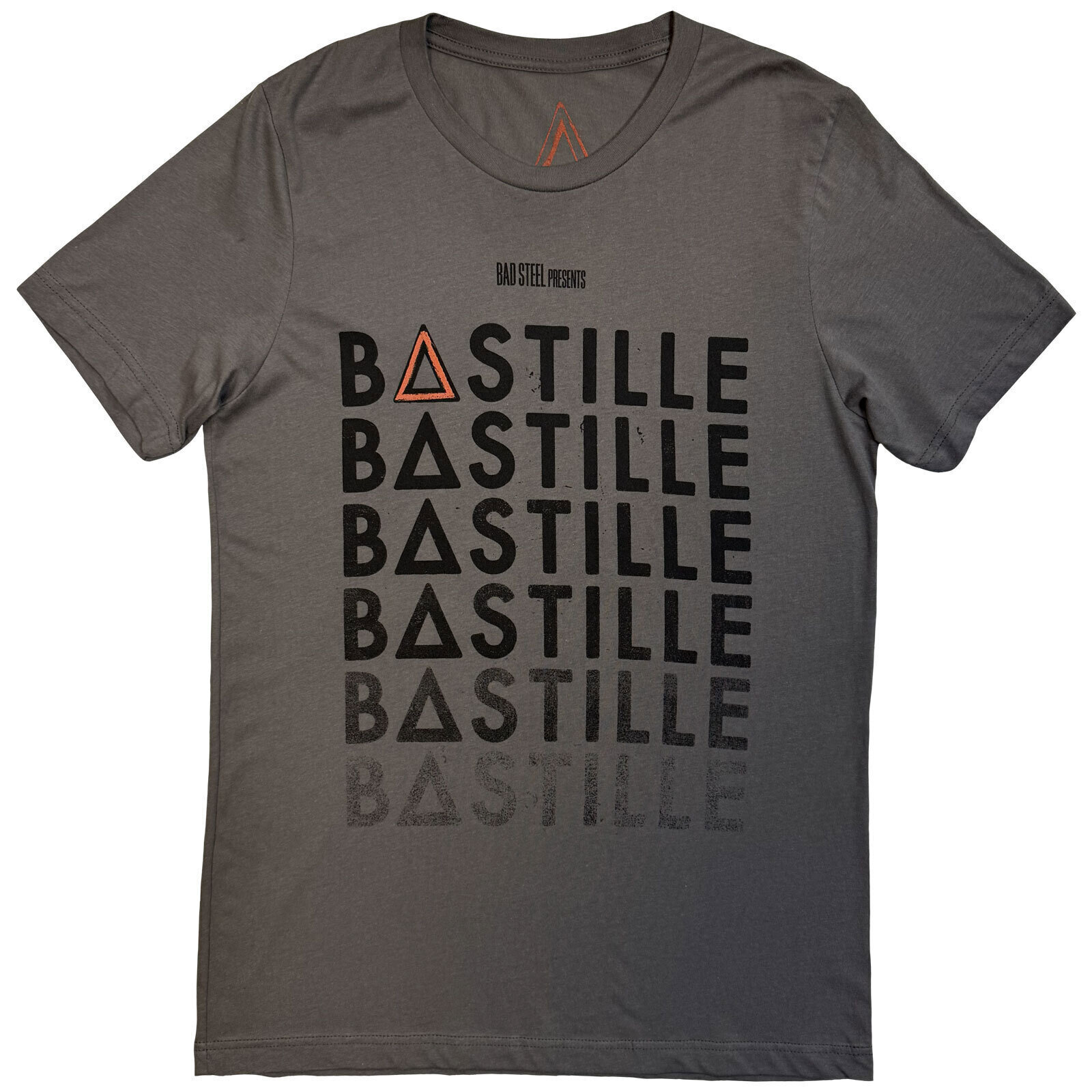 Košulja Bastille Repeat Logo (Back Print, Ex-Tour) Charcoal Grey XL Košulja
