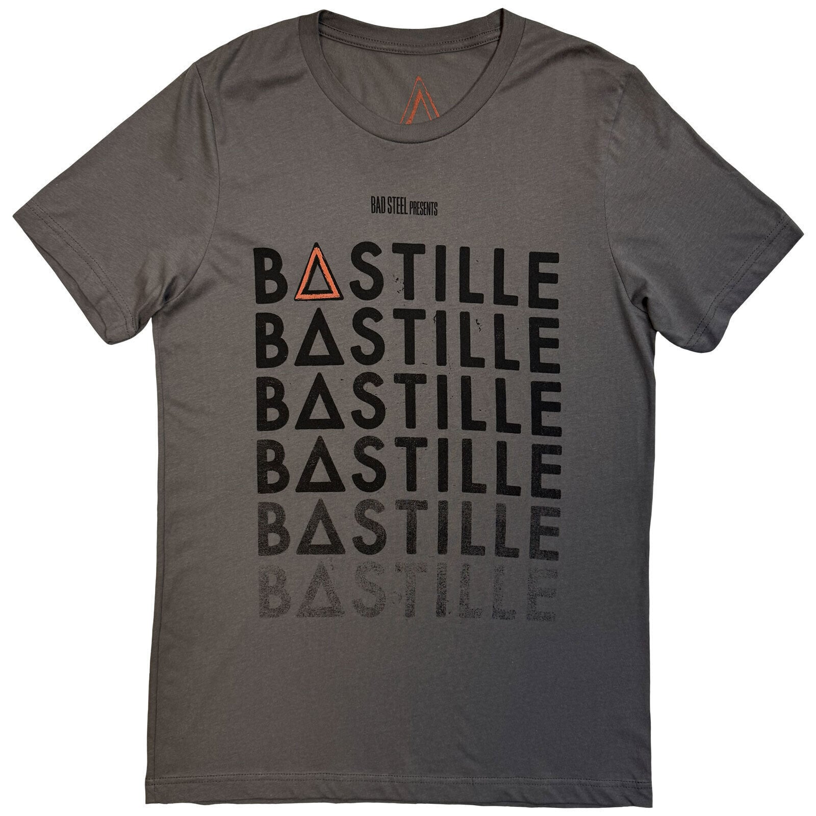 Košulja Bastille Repeat Logo (Back Print, Ex-Tour) Charcoal Grey M Košulja