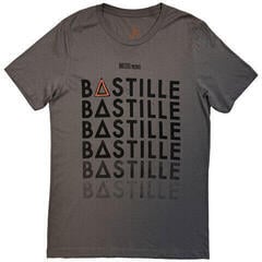 T-shirt Bastille Repeat Logo (Back Print, Ex-Tour)