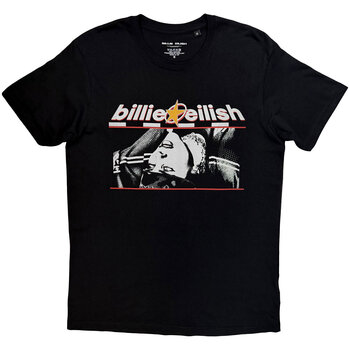 T-särk Billie Eilish Racer Graphic (Back Print) Black XL T-särk - 1