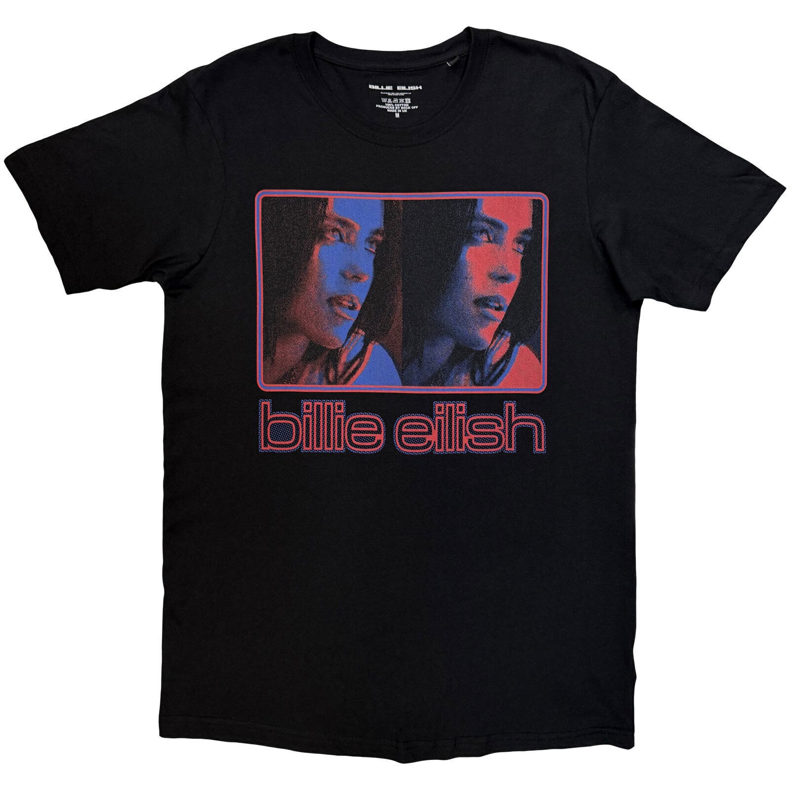 Риза Billie Eilish Inverted Photo Black XL Риза