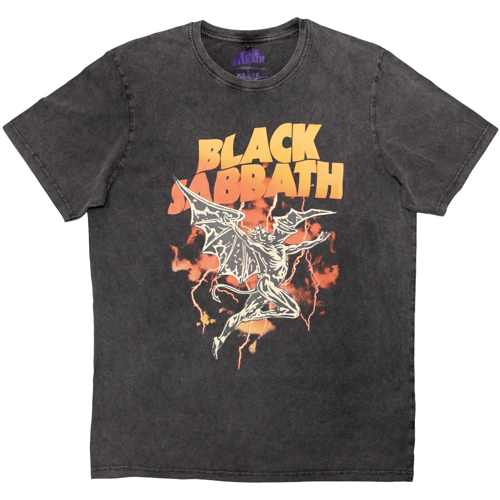 Majica Black Sabbath Henry Lightning Charcoal Grey 2XL Majica