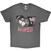 T-Shirt Blink-182 Logo Band Charcoal Grey XL T-Shirt