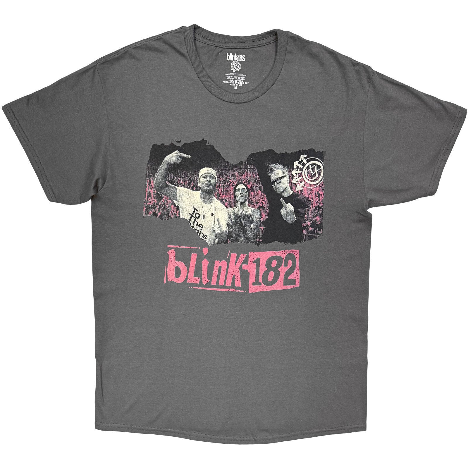 Риза Blink-182 Logo Band Charcoal Grey S Риза