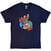 T-Shirt Blink-182 Cartoon Bunny Navy Blue L T-Shirt