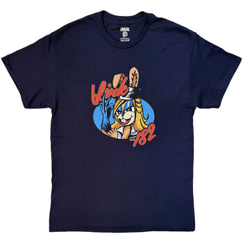 T-Shirt Blink-182 Cartoon Bunny Navy Blue M T-Shirt - 1