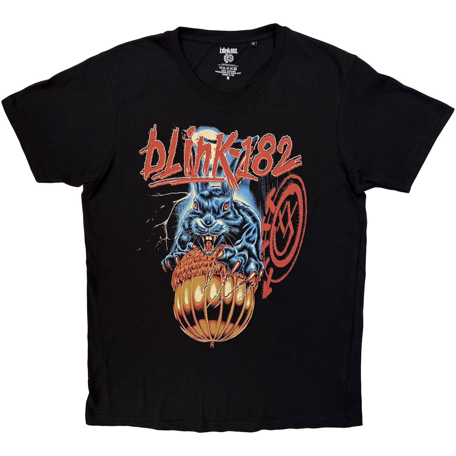 T-shirt Blink-182 Acorn Rabbit T-shirt à manches courtes Black S