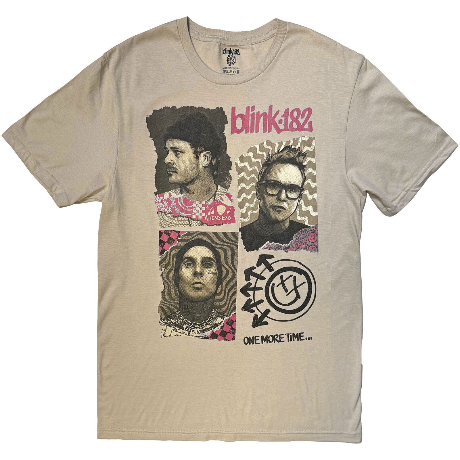 T-shirt Blink-182 One More Time Band Sand S T-shirt