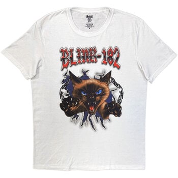 T-särk Blink-182 Cheshire Cat White XL T-särk - 1