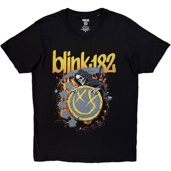 T-Shirt Blink-182 Reaper Smile Black XL T-Shirt - 1