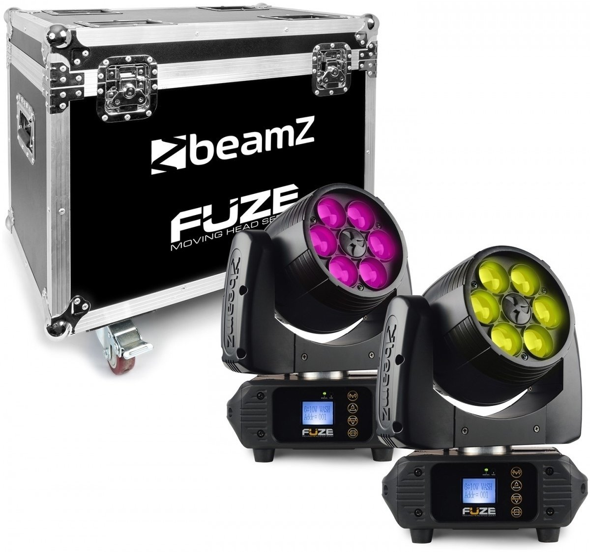 Moving Head BeamZ Fuze 610Z Wash 6x 10W LED Moving Head Zoom