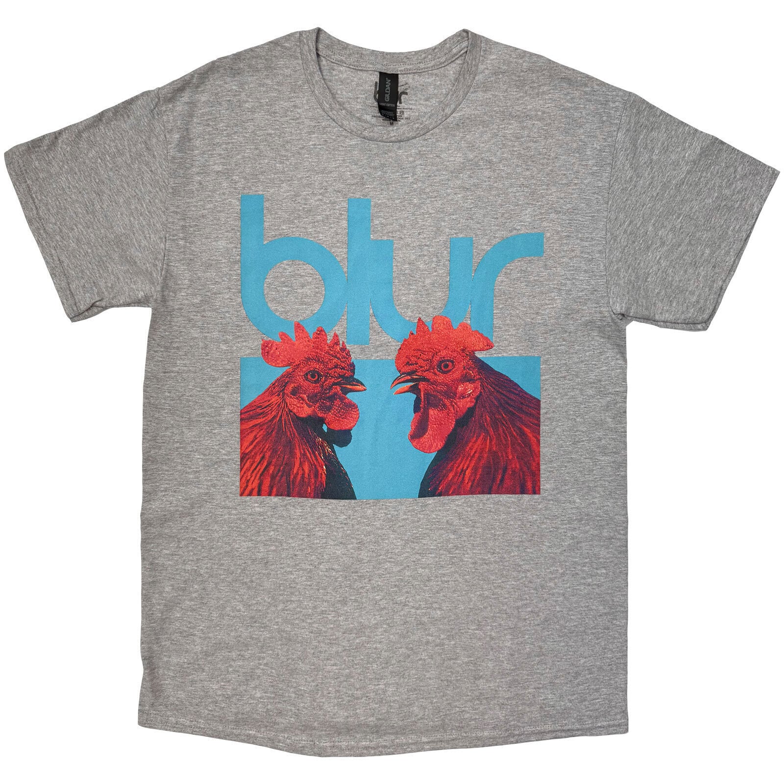 T-Shirt Blur Hens Teeth Grey M T-Shirt