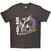T-särk Bon Jovi Slippery When Wet Tour '86-'87 (Back Print) Charcoal Grey L T-särk