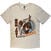 Camiseta de manga corta Bon Jovi Slippery When Wet Tour '86-'87 (Back Print) Camiseta de manga corta Sand 2XL