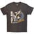 T-shirt Bon Jovi Slippery When Wet Tour '86-'87 (Back Print) T-shirt à manches courtes Charcoal Grey M