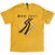 Košulja Bon Jovi Tour '87 Road Sign (Back Print) Yellow 2XL Košulja