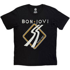 Риза Bon Jovi Tour '87 Road Sign (Back Print)