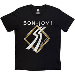 Сорочка Bon Jovi Tour '87 Road Sign (Back Print)