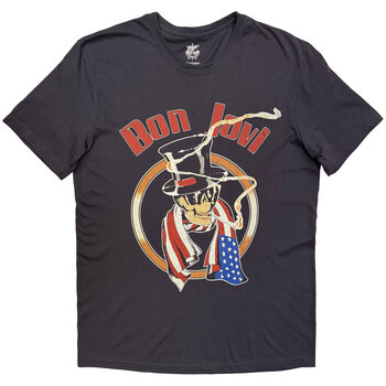 Košulja Bon Jovi Kicked Ass (Back Print) Charcoal Grey 2XL Košulja - 1
