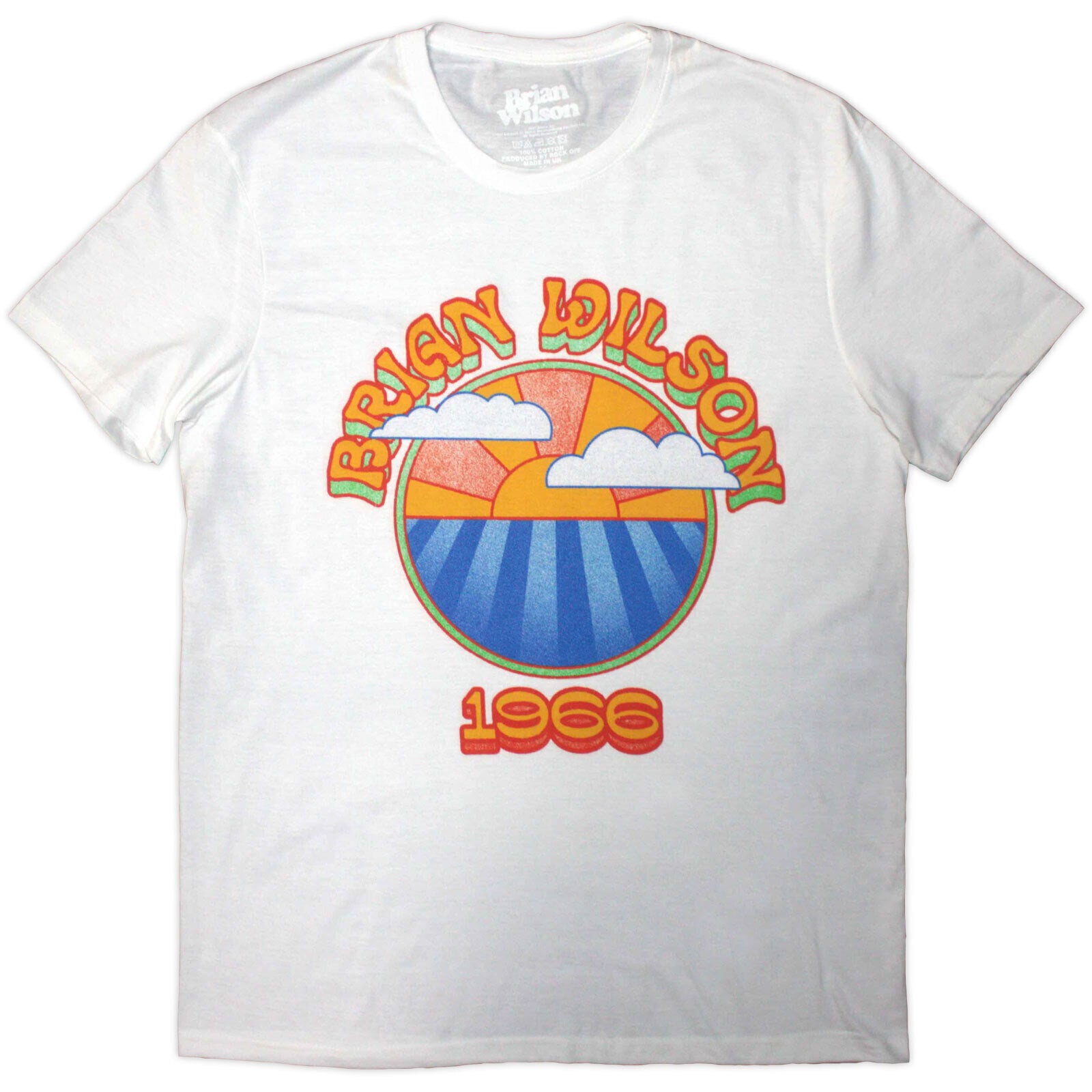T-särk Brian Wilson Sunrise 1966 White XL T-särk