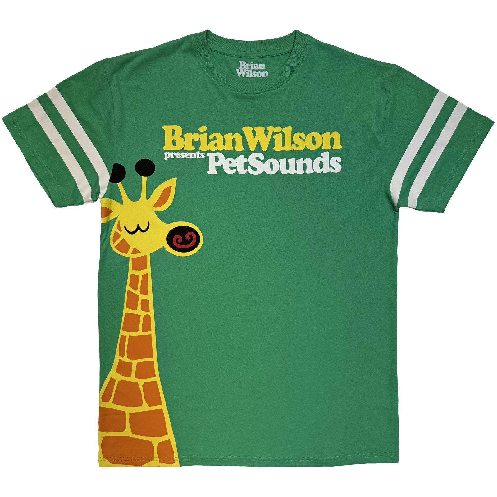 T-särk Brian Wilson Pet Sounds Giraffe Green S T-särk