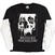 T-krekls Bring Me The Horizon Oversized Skull (Sleeve Print) Black & White S T-krekls