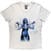 T-shirt Britney Spears Snake T-shirt à manches courtes White S Femme