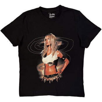 Tricou Britney Spears Portrait Spiral Black S Damă Tricou - 1