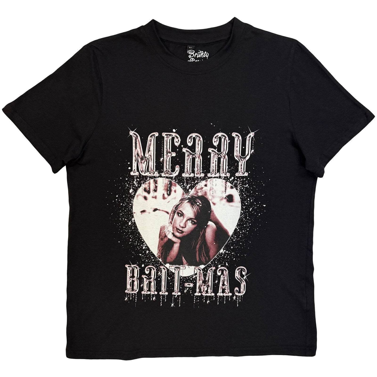 Πουκάμισο Britney Spears Merry Britmas Black M Γυναικείο Πουκάμισο