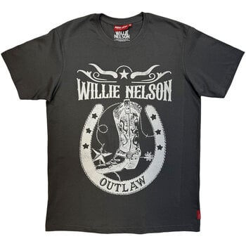 T-krekls Willie Nelson Outlaw Charcoal Grey XL T-krekls - 1
