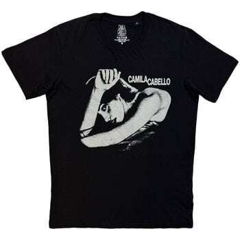 T-shirt Camila Cabello Logo & Pose Black 2XL T-shirt - 1