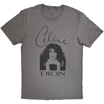 Marškinėliai Celine Dion Celine Photo Grey 2XL Marškinėliai - 1