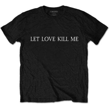 Риза Creeper Let Love Kill Me (Back Print) Тениска с къс ръкав Black M - 1