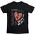 Košulja Cyndi Lauper Heart Black 2XL Košulja